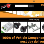 Screen shot of the Stedall (Vehicle Fittings) Ltd website.