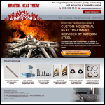 Screen shot of the Bristol Heat Treatments website.