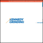 Screen shot of the Kennedy Grinding Ltd website.