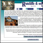 Screen shot of the Ratcliffe & Son website.