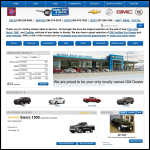 Screen shot of the AK Sales website.