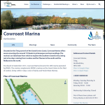 Screen shot of the Cowroast Ltd website.