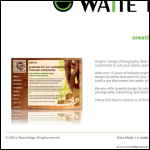 Screen shot of the Waite Design & Build website.
