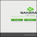 Screen shot of the Saharan Trading Co Ltd website.