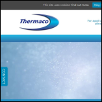 Screen shot of the Thermaco Ltd website.