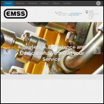 Screen shot of the Engineering & Maintenance Services website.