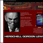 Screen shot of the Gordon Lewis website.