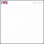 Screen shot of the RPS Group plc website.