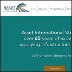 Screen shot of the Asset International website.