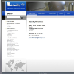 Screen shot of the Massilly (UK) Ltd website.