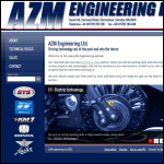 Screen shot of the A Z M Engineering Ltd website.
