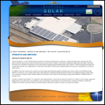 Screen shot of the Sunterra Engineering website.