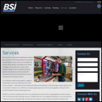 Screen shot of the Process Burner Systems Ltd website.