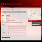 Screen shot of the Dale Engineering Co (Cannock) Ltd website.