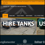Screen shot of the Regal Tanks (Sales) Ltd website.