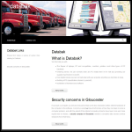 Screen shot of the Databak Computer Services Ltd website.
