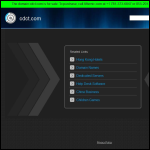 Screen shot of the CdotC Technologies Ltd website.