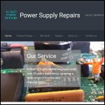 Screen shot of the Avanti Power Repairs Ltd website.