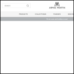 Screen shot of the Armac Martin website.