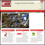Screen shot of the Cane, Douglas Hardware website.