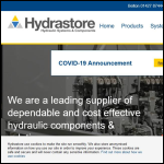 Screen shot of the Hydrastore Ltd website.