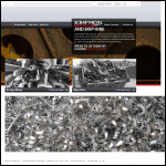 Screen shot of the Hicks Metals & Alloys Ltd website.