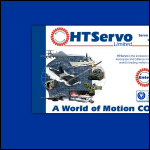 Screen shot of the H T Servo Ltd website.