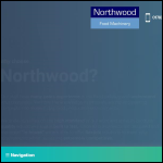 Screen shot of the Northwood Food Machinery Ltd website.