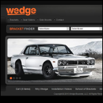 Screen shot of the Wedge Engineering website.