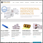 Screen shot of the Wrapping & Converting Systems Ltd website.