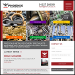 Screen shot of the Phoenix County Metals Ltd website.