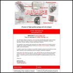 Screen shot of the Juraise (Springs) Ltd website.