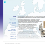 Screen shot of the Eurotechnologies Ltd website.
