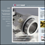 Screen shot of the Tekhniseal Ltd website.