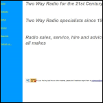 Screen shot of the Marlborough Radio Services website.