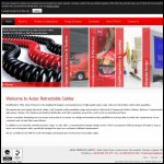 Screen shot of the Autac Products Ltd website.
