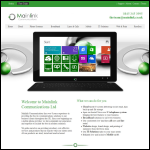 Screen shot of the Mainlink Communications Ltd website.