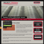 Screen shot of the Tube Fins Ltd website.