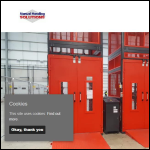 Screen shot of the Manual Handling Solutions Ltd website.