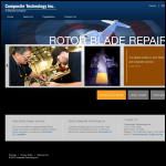 Screen shot of the Composite Technology Ltd website.