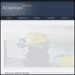 Screen shot of the Atlantas Marine Ltd website.