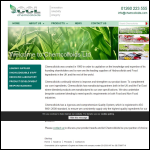Screen shot of the Chemcolloids Ltd website.