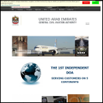 Screen shot of the Aviation Traders website.