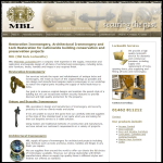 Screen shot of the MBL (Mid Beds Locksmiths) website.