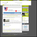 Screen shot of the Technifor Ltd website.