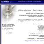 Screen shot of the Les Bosher - Camera Engineer website.