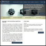 Screen shot of the CRA International (UK) Ltd website.