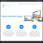 Screen shot of the WebIT Design website.