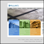 Screen shot of the J Pullan & Sons Ltd website.