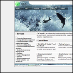 Screen shot of the CeConsult Ltd website.
